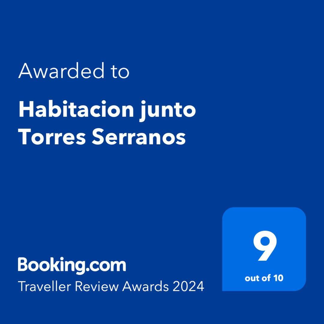 Habitacion Junto Torres Serranos Valencie Exteriér fotografie